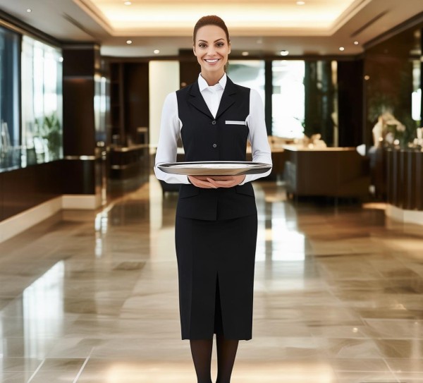 酒店服务员礼仪中的站姿,细节里的专业与温度