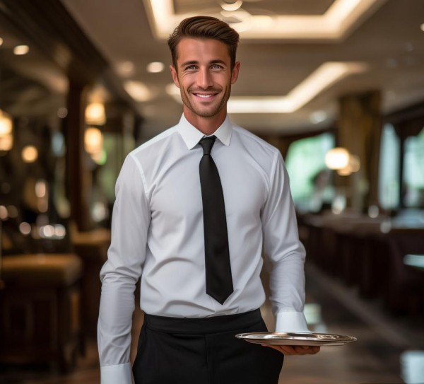 酒店服务员站姿礼仪,专业与温度的无声语言