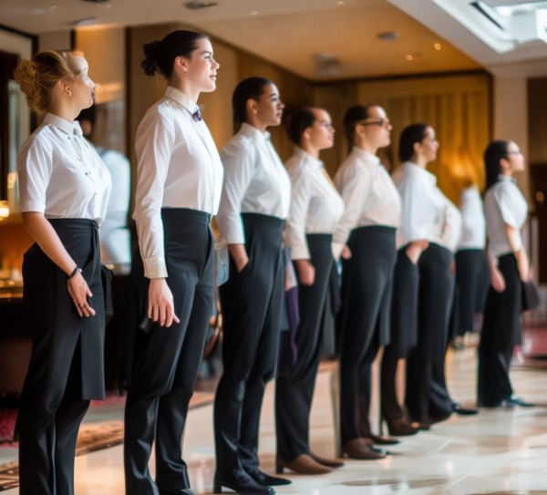 酒店服务员礼仪培训,站姿规范与职业素养的基石 酒店服务员礼仪培训,站姿规范与职业素养的基石