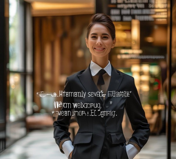 酒店服务礼仪宣传的英语表达，塑造专业与亲和力的语言艺术