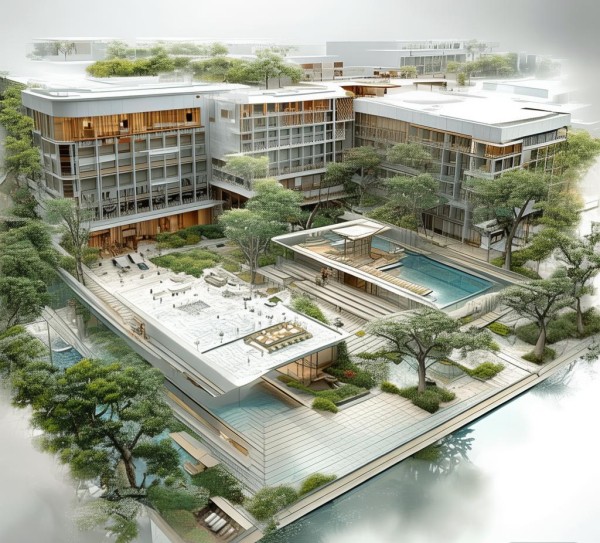 禅意酒店合作方案设计图，融合东方哲思与空间艺术的现代住宿体验规划