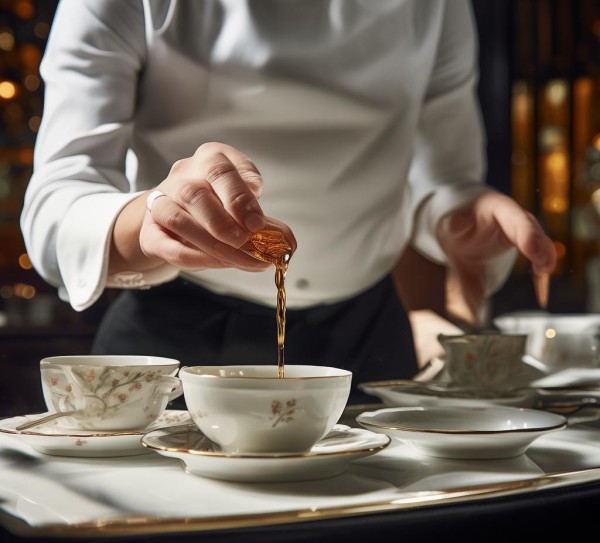 大酒店服务员倒茶礼仪视频解析,细节里的服务艺术与职业温度 大酒店服务员倒茶礼仪视频解析,细节里的服务艺术与职业温度