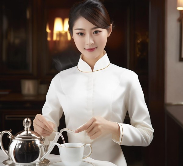 商务酒店服务员倒茶礼仪,细节中的专业与尊重 商务酒店服务员倒茶礼仪,细节中的专业与尊重