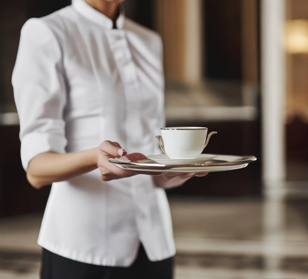 酒店服务员递东西礼仪视频，细节中的服务艺术与专业素养解析